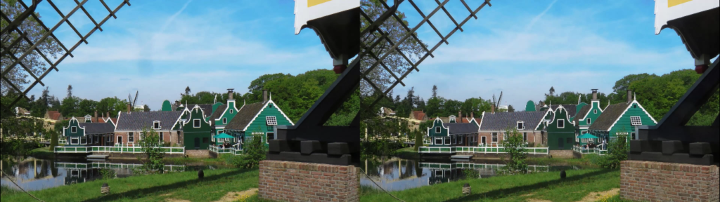 Historic buildings in the Dutch Open Air Museum in Arnhem. (photo by Robert van den Brink)