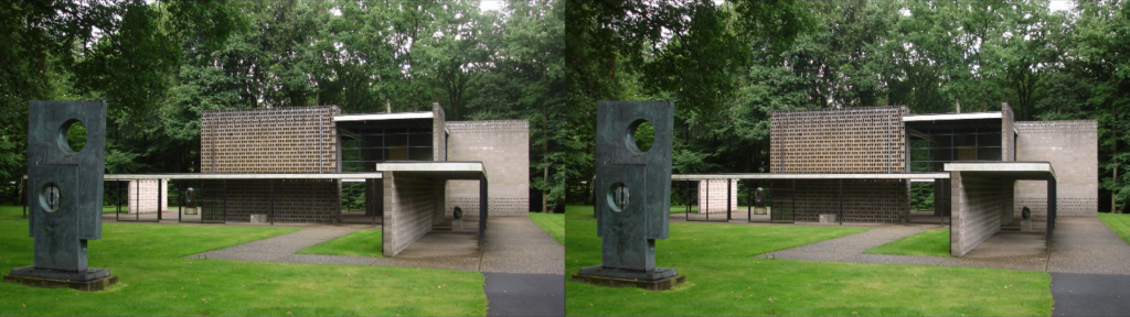 The Kröller-Müller Museum in National Park De Hoge Veluwe. (photo by Robert van den Brink) 