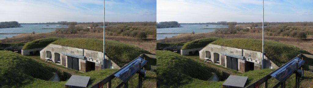 Fort Pannerden. New Dutch Waterlines. (photo by Frans van de Kamp)